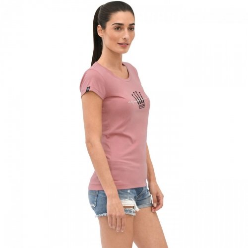 Koszulka damska LUHNA SS22 - Spooks - misty rose