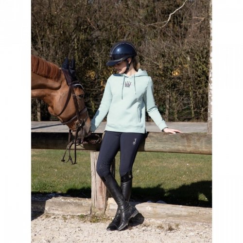 Bluza damska z kapturem LUHNA SS22 - Spooks - powder mint