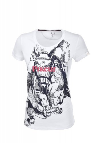 Koszulka damska RINA SS20 - Pikeur - white