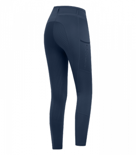  Legginsy damskie ELLA GLAM ELT - Waldhausen - denim blue 