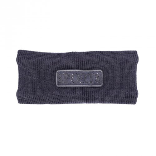 Opaska damska GLOSSY HEADBAND jesień-zima 2022/23 - Schockemohle - graphite