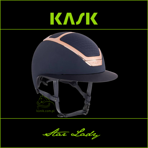 Kask Star Lady Everyrose - KASK - granatowy - roz. 57-59