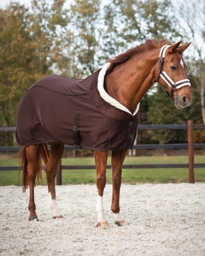 Derka osuszająca JULIN Show Rug - QHP - coffee