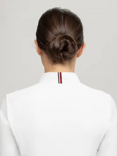 Bluzka konkursowa damska CHARLOTTE BUTTON-UP - Tommy Hilfiger Equestrian - optic white