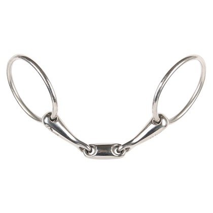 Wędzidło zwykłe 2xłamane Oval link - Harry's Horse
