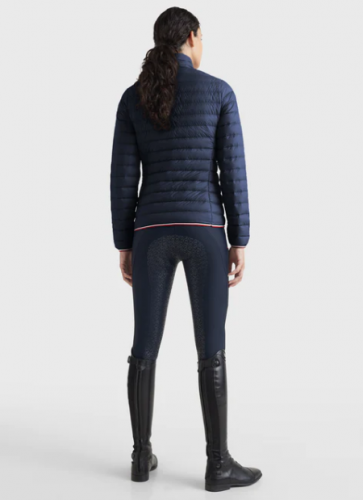 Kurtka damska RE-DOWN -Tommy Hilfiger Equestrian - desert sky