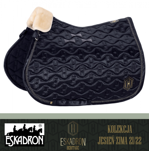  Potnik SATIN EMBLEM - Heritage AW 2021/22 - Eskadron - navy