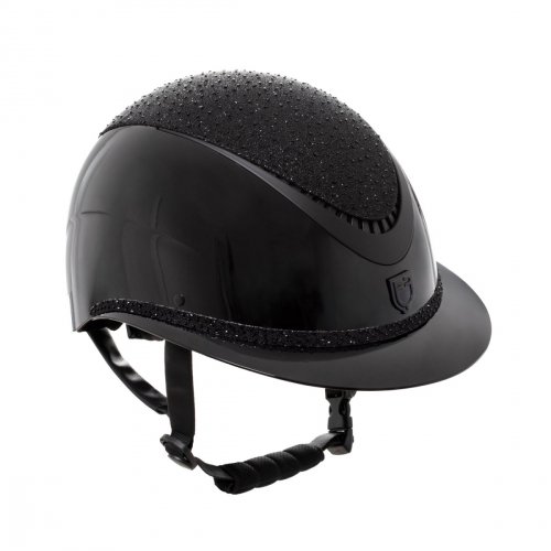 Kask Luxury Rhinestones - black/black - EQUESTRO