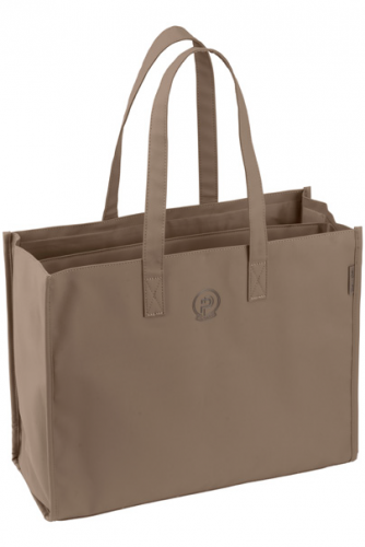 Torba ACC. BAG FAUX LEATHER SHOPPER Platinum 2025 - Eskadron - smoky taupe
