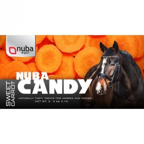 Cukierki Nuba Candy Sweet Carrot 2 kg - Nuba Equi - marchew