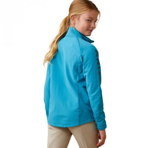 Kurtka młodzieżowa AGILE SOFTSHELL - Ariat - mosaic blue