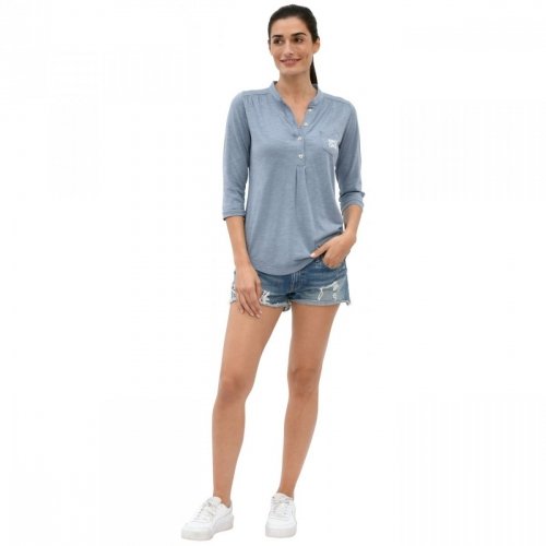 Bluzka damska RAYAH - Spooks - dusty blue