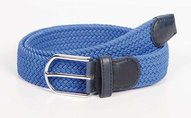 Pasek do spodni pleciony - Harry's Horse - kobalt