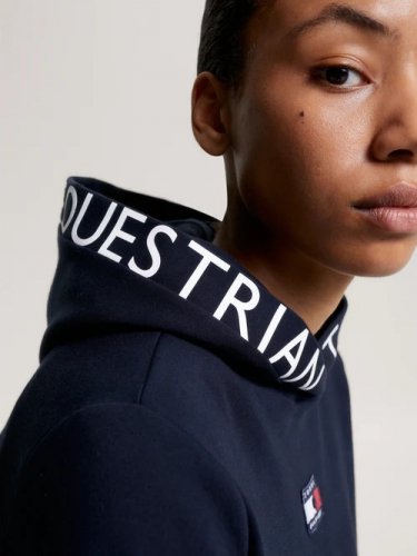 Bluza damska CALGARY LOGO - Tommy Hilfiger Equestrian - desert sky