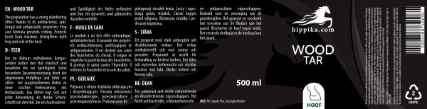 Dziegieć z pędzelkiem 450ml - HIPPIKA.COM