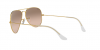 OKULARY RAY-BAN® AVIATOR LARGE METAL RB 3025 001/3E 62 ROZMIAR L