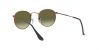 OKULARY RAY-BAN® ROUND METAL RB 3447 9002A6 47 ROZMIAR S