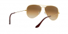 OKULARY RAY-BAN® AVIATOR LARGE METAL RB 3025 001/51 58 ROZMIAR M