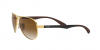 OKULARY RAY-BAN® CARBON FIBRE RB 8313 001/51 61 ROZMIAR L