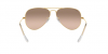 OKULARY RAY-BAN® AVIATOR LARGE METAL RB 3025 001/3E 55 ROZMIAR S