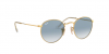 OKULARY RAY-BAN® ROUND METAL RB 3447N 001/3F 53 ROZMIAR L