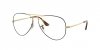 OKULARY KOREKCYJNE RAY-BAN® AVIATOR RX 6489 3177 55 ROZMIAR M