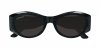 OKULARY BALENCIAGA BB 0396SK 003 55 ROZMIAR M