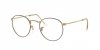 OKULARY KOREKCYJNE RAY-BAN® ROUND METAL RX 3447V 3105 47 ROZMIAR S
