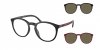 OKULARY KOREKCYJNE POLO RALPH LAUREN PH 4183U 5944/3 52 ROZMIAR M + NAKŁADKI