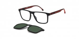 OKULARY KOREKCYJNE CARRERA CA 8061CS BLX 55 ROZMIAR M + NAKŁADKA Z POLARYZACJĄ