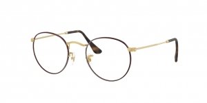 OKULARY KOREKCYJNE RAY-BAN® ROUND METAL RX 3447V 3188 50 ROZMIAR M