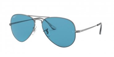 OKULARY RAY-BAN® AVIATOR METAL II RB 3689 004/S2 62 ROZMIAR L Z POLARYZACJĄ