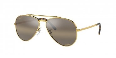 OKULARY RAY-BAN® NEW AVIATOR RB 3625 9196G5 62 ROZMIAR L Z POLARYZACJĄ