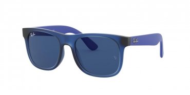 OKULARY DZIECIĘCE RAY-BAN® JUNIOR JUSTIN RJ 9069S 706080 48 ROZMIAR XS