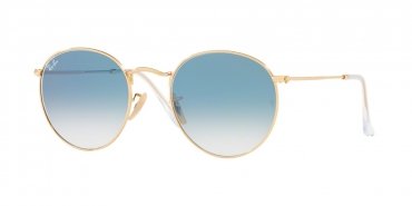 OKULARY RAY-BAN® ROUND METAL RB 3447N 001/3F 53 ROZMIAR L