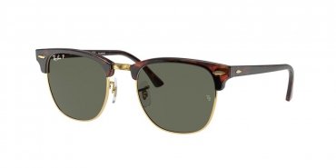 OKULARY RAY-BAN® CLUBMASTER RB 3016 990/58 55 ROZMIAR M Z POLARYZACJĄ