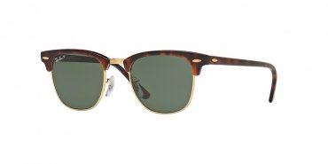 OKULARY RAY-BAN® CLUBMASTER RB 3016 990/58 51 ROZMIAR M Z POLARYZACJĄ