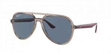 OKULARY RAY-BAN® RB 4376 65722V 57 ROZMIAR M Z POLARYZACJĄ