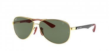 OKULARY RAY-BAN® SCUDERIA FERRARI COLLECTION RB 8313M F00871 61 ROZMIAR L