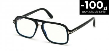 OKULARY KOREKCYJNE TOM FORD TF 5627B 001 55 ROZMIAR M