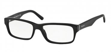 OKULARY KOREKCYJNE PRADA EYEWEAR HERITAGE PR 16MV 1BO1O1 57 ROZMIAR L