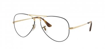 OKULARY KOREKCYJNE RAY-BAN® AVIATOR RX 6489 3177 55 ROZMIAR M