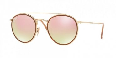 OKULARY RAY-BAN® ROUND RB 3647N 001/7O 51 ROZMIAR M