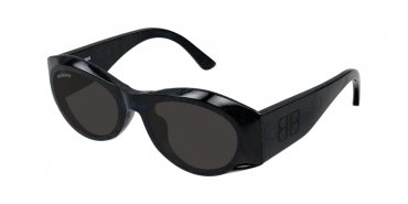 OKULARY BALENCIAGA BB 0396SK 003 55 ROZMIAR M
