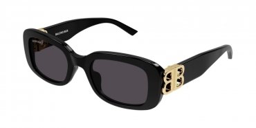 OKULARY BALENCIAGA BB 0310SK 001 53 ROZMIAR M