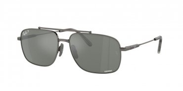 OKULARY RAY-BAN® MICHAEL TITANIUM RB 8096 165/GK 59 ROZMIAR L Z POLARYZACJĄ