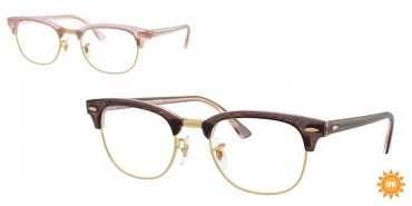 OKULARY KOREKCYJNE RAY-BAN® CLUBMASTER RX 5154 8292 53 ROZMIAR M