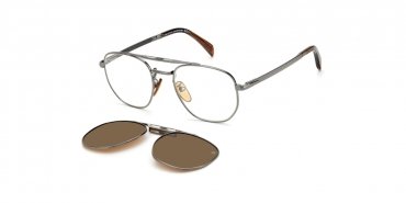 OKULARY KOREKCYJNE DAVID BECKHAM DB 1082GCS KJ1 52 ROZMIAR M + NAKŁADKA Z POLARYZACJĄ