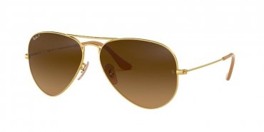 OKULARY RAY-BAN® AVIATOR LARGE METAL RB 3025 112/M2 55 ROZMIAR S Z POLARYZACJĄ