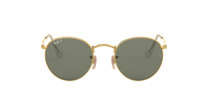 OKULARY RAY-BAN® ROUND METAL RB 3447 001/58 50 ROZMIAR M Z POLARYZACJĄ